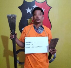 Polisi Tangkap Pencuri Alat-alat Pertanian di Seiberombang