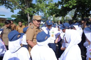 Buka MPLS, Bupati Asahan Beri Wejangan ke Pelajar SMPN 1 Kisaran