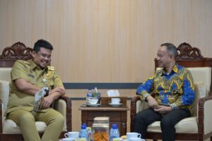 Bobby Nasution Bersama Ombudsman Sumut Bahas Pelayanan Kesehatan, Pendidikan, dan Publik