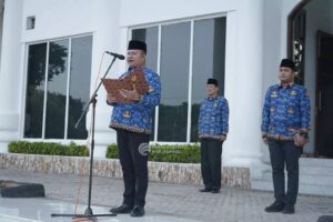 Upacara Hari Kesadaran Nasional, Wabup Asahan Minta ASN Tingkatkan Disiplin dan Kinerja