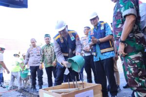 Polres Labuhanbatu Ikuti Groundbreaking Pembangunan Dapur SPPG