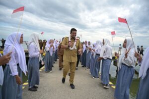 Di Pulau Kampai, Bobby Nasution Janji akan Bangun Puskesmas Rawat Inap, Jalan dan Dermaga