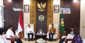 Tingkatkan Kualitas Kesehatan dan Pendidikan, Bupati Karo Kunjungi Rektor USU