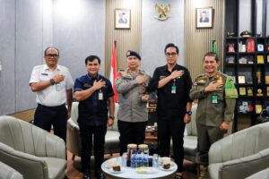 Terima Kunjungan Danpas Brimob I, Rico Waas Harap Brimob Dapat Bantu Atasi Tawuran di Medan Utara
