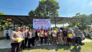 Gelar Gerakan Pangan Murah Jelang HUT ke-80 RI, Dikomandoi Kapolsek Medan Tuntungan Iptu Syawal Sitepu 
