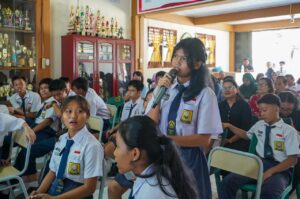 Pemko Sosialisasikan Anti Perundungan di SMPN 10 Medan