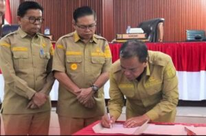 Bupati Antonius Ginting Tandatangani Nota Kesepakatan Perubahan KUA Serta PPAS APBD Kabupaten Karo 2025
