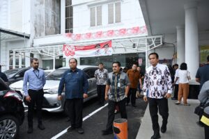 Kunjungi Bapenda Sumut, Sekdaprovsu Minta Optimalkan Pendapatan Daerah, dengan Kemudahan Pembayaran Pajak