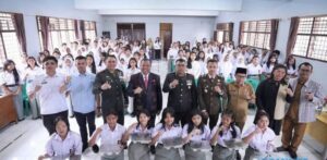 Bupati Karo Launching Program Makan Bergizi Gratis di Kabanjahe