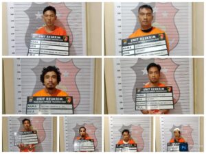 Polsek Medan Tuntungan Ungkap Kasus Pencurian Besar, 8 Pelaku Ditangkap Termasuk Penadah