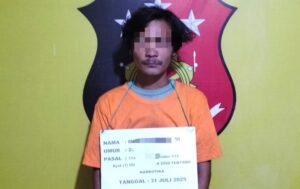 Terlibat Sabu, Nelayan di Seiberombang Labuhanbatu Ditangkap
