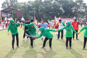 HUT Kemerdekaan, Polres Labuhanbatu Adakan Lomba dan Olahraga Bersama Masyarakat