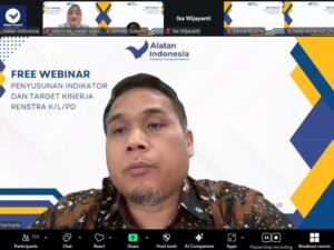 Kupas Tuntas Penyusunan Indikator dan Target Kinerja RENSTRA, Alatan Indonesia Gelar Webinar Nasional