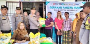 Dukung Ketahanan Pangan, Polsek Bilah Hulu Gelar Gerakan Pangan Murah