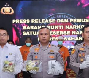 Polres Asahan Musnahkan 20 Kg Sabu Hasil Ungkap Kasus Bulan Juli
