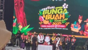 Pembukaan Pesta Bunga dan Buah 2025 Mengusung Tema ‘Karo Paradise Symphony’