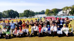 Sebayak 9.989 Mahasiswa Baru Unimed Ikuti PKKMB, Rektor : PKKMB Langkah Awal Mahasiswa Baru Mengenal Kehidupan Kampus