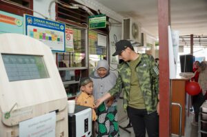 Tindak Lanjut Aspirasi, Rico Waas Tinjau Puskesmas Rengas Pulau