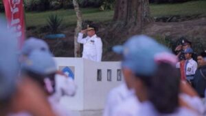 Bupati Karo Menjadi Pembina Upacara di SMA Negeri 1 Tigapanah