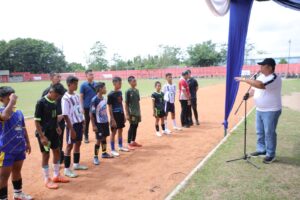 Buka Turnamen Sepak Bola U-14, Bupati Asahan Berharap Lahirkan Atlet Berbakat