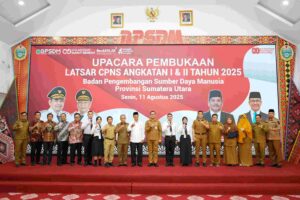 BPSDM Sumut Buka Latsar CPNS Angkatan I dan II 2025, Bekali ASN Muda Integritas dan Profesionalisme