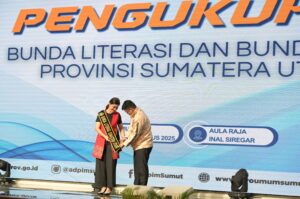 Gubsu Bobby Nasution Kukuhkan Bunda Literasi dan Bunda PAUD Sumut