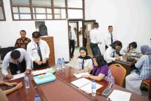 Pastikan Aparatur Bersih dari Narkoba, BPSDM Sumut Dadakan Tes Urine Peserta Latsar CPNS