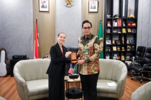 Terima Konsul Amerika Serikat, Rico Waas Bahas Peluang Investasi dan Kerjasama 