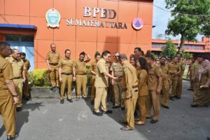 Sekdaprovsu Minta BPBD Sumut Selalu Sigap Hadapi Bencana