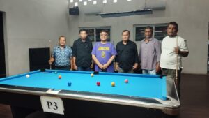 Anggota DPRD Medan Salomo Pardede Dukung Turnamen Biliar Wartawan