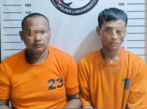 Satresnarkoba Polres Labuhanbatu Tangkap Dua Pengedar Sabu di Labura