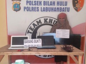 Polisi Tangkap Pencuri Sembunyi dalam Sumur Tua Rumah Kosong di Aeknabara