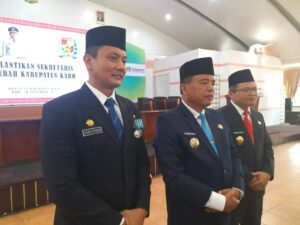 Bupati Karo Lantik Gelora Kurnia Putra Ginting sebagai Sekretaris Daerah