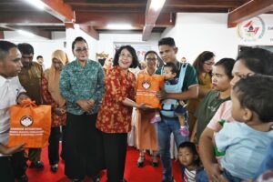 Ketua DWP Sumut Kunker di Taput, Ingatkan Kolaborasi Turunkan Stunting