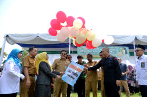 Luncurkan Program UHC Prioritas Kota Binjai, Sekdaprovsu Ingatkan Pelayanan Kesehatan Berjalan Optimal