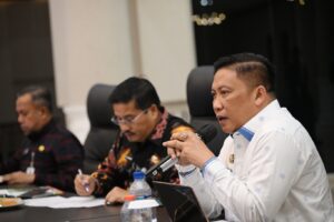 Bersama Seluruh OPD, Sekdaprovsu Sinkronisasi Kebijakan Penyebaran Informasi