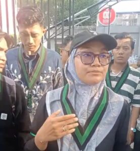 Massa HMI Kecewa Tak Ditemui Ketua Saat Demo di DPRD Medan
