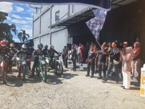 Pastikan Aman, Polres Labuhanbatu Kawal Taksa Family Adventure