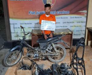 Curi Kereta, Warga Pangkatan Labuhanbatu Ditangkap