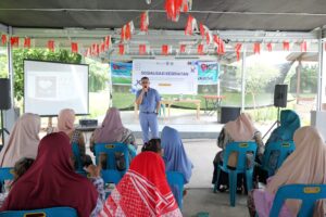 INALUM dan Puskesmas Sei Suka Lakukan Sosialisasi Perilaku Hidup Bersih dan Sehat kepada Warga Desa Kuala Tanjung