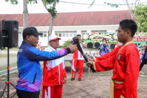 Pemkab Labuhanbatu Bersama KONI dan Forkopimda Peringati Haornas 2025