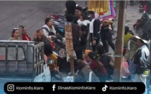 Pemkab Karo Lakukan Penertiban Pedagang Liar di Pusat Pasar Berastagi