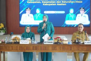 Buka Rakornis TP-PKK Asahan Ny. Yusnila Indriati Taufik : Komitmen, Kebersamaan dan Inovasi di Semua Tingkatan Harus Jadi Momentum Dalam Membangun Organisasi