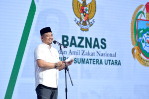 Gubsu Bobby Nasution Dorong Baznas Sumut Capai Target Zakat Hingga Akhir Tahun
