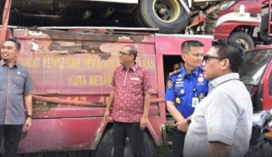 Pansus P2K DPRD Medan Minta Pemko Medan Lelang Rongsokan Mobil Damkar