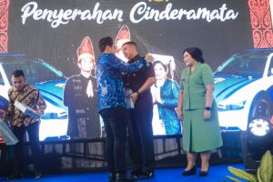 Rico Waas Hadiri Lepas Sambut Dandenpom I/5 Medan