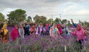 IKWI PWI Sumut Wisata ke Kebun Anggur di Karo