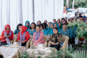 Kahiyang Ayu Supervisi Program HATINYA PKK di Pematangsiantar
