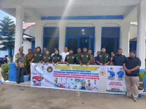 Ketua KONI dan Muspika Plus Pancur Batu Berangkatkan Atlit Taekwondo Pancur Batu  Ikuti  Kejuaraan “Pugnator Yogyakarta Taekwondo Open International Championship”