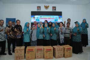 TP. PKK Kabupaten Asahan  Evaluasi Lomba UP2K di Desa Bunut Sebrang